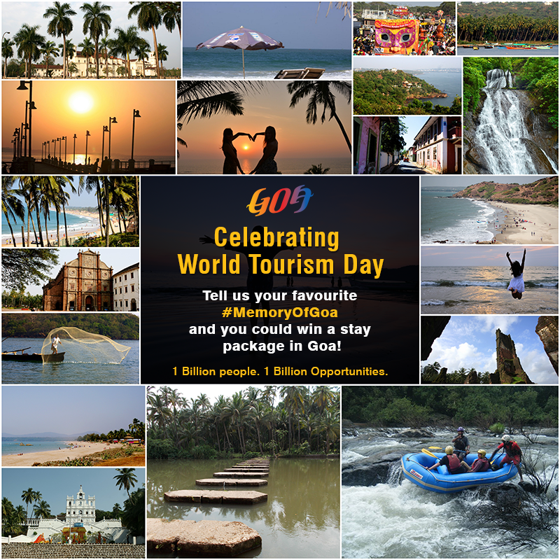 TourismGoa's tweet photo. #WorldTourismDay #MemoryOfGoa contest to be announced at 4 pm today! http://t.co/Y3o2ezeZaH