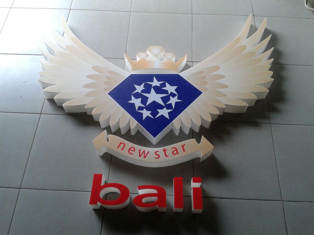 letter timbul akrilic...