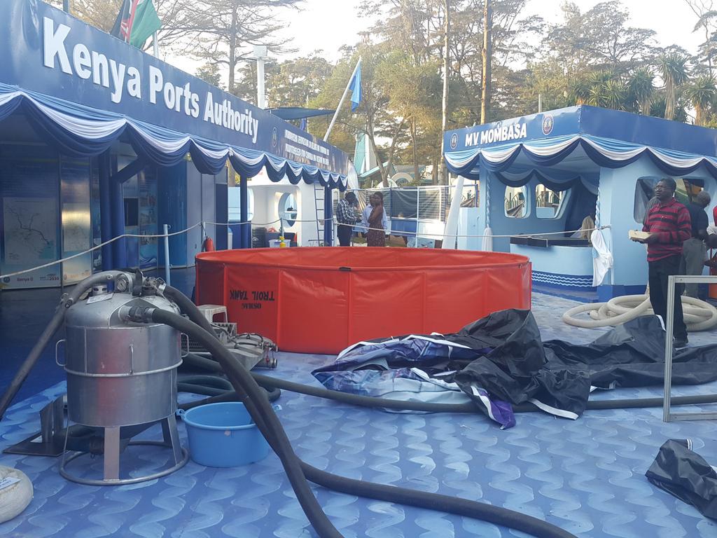 Kenya_Ports's tweet photo. Visit our stand at the Nairobi International Trade Fair @IndustryKE @KenTrade_G2B @BernardOOsero @amtalaki http://t.co/2szeS6Xygd