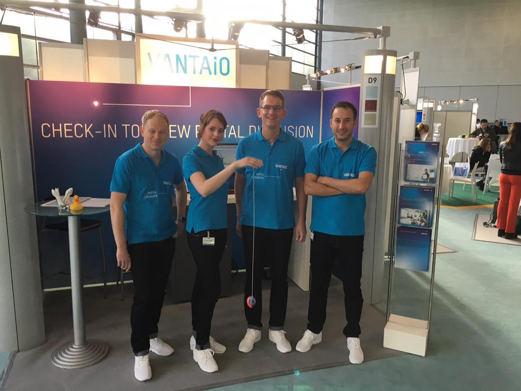 VANTAiO's tweet photo. #VANTAiO wünscht einen erfolgreichen #dsagjk15 von Stand D9/Halle 4! #DSAG #SAPPortals #Intranet http://t.co/U1qt2VAGh6