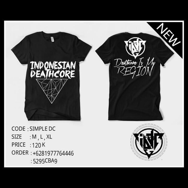Masih tersedia T-Shirt Indonesian Deathcore 2015-2016.
Idr 120k | M.L | WA/sms +62819 7776 4446 / 5295CBA9.
