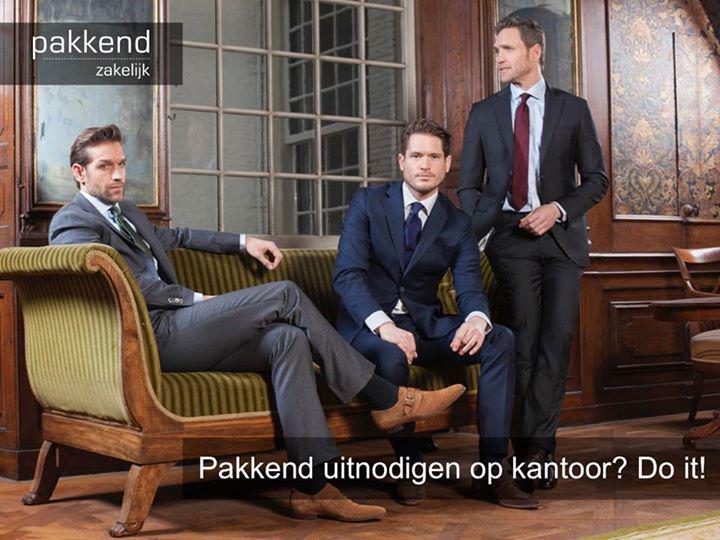 Pakkend's tweet image. VERDIEN EEN MAATPAK VAN 599 EURO! Pakkend pop-up store openen bij jouw werkgever? Ontvang een pak! Bel 0800-PAKKEND