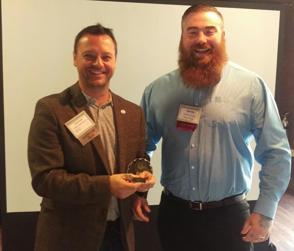 bnimatrix's tweet photo. Congrats to the Inaugural MATRIX BOWL CHAMPIONSHIP winner, our esteemed outgoing chapter director, Paul Caslin!!! http://t.co/I7wTGJBK4G