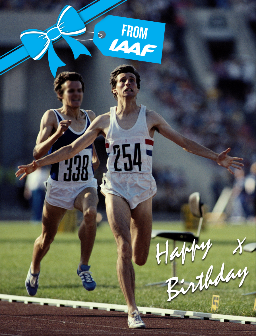  Happy Birthday to 2-time Olympic Champion and IAAF President Sebastian Coe 