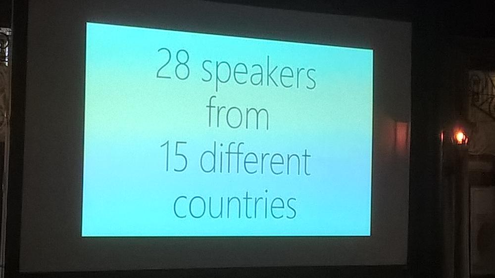 sqlserverdays's tweet image. 28 speakers from 15 different countries