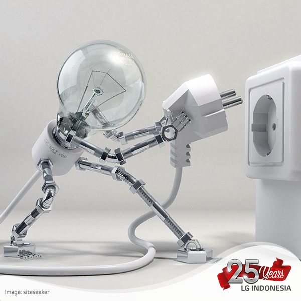 Sahabat LG, yuk kita hilangkan kebiasaan boros listrik dan memulai gaya hidup hemat energi :)  #LGLovesGreen