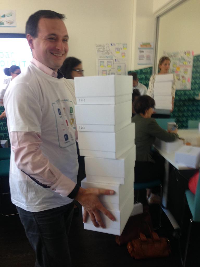 AmandineSmu's tweet image. @EnjoyDigitAll  c&apos;est noël avant l&apos;heure au #BCD5 via @thibaut_dupont et les digital boxes