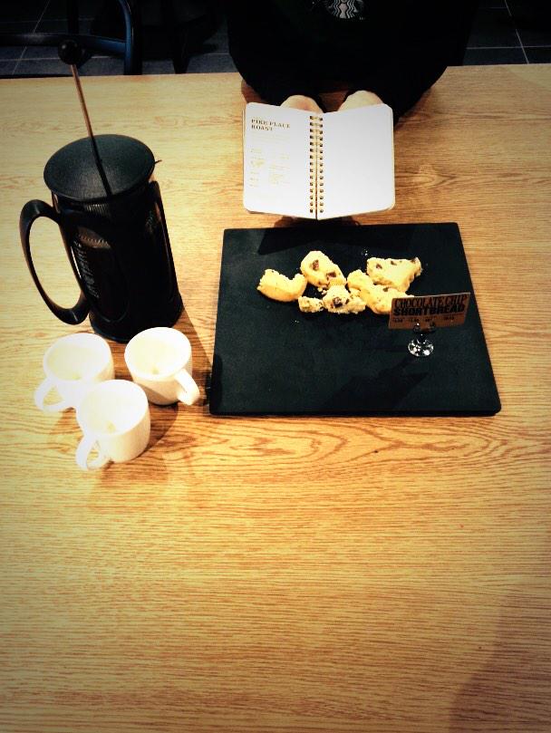 sbuxsalisbury's tweet photo. Starting #InternationalCoffeeDay With Pike Place And Shortbread #coffeetasting #coffee #pikeplace #starbucks #retweet http://t.co/zhNqbeYzwm