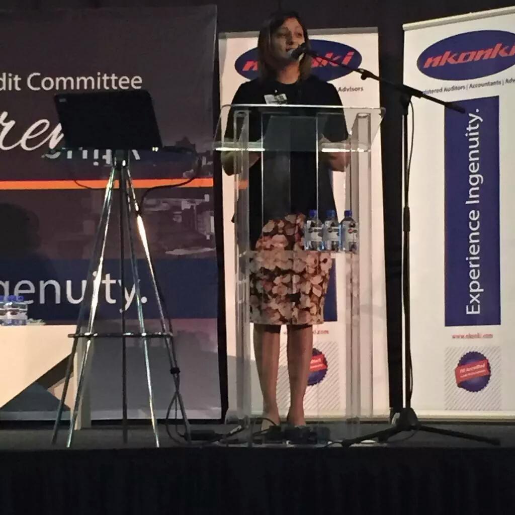 Nkonki_Inc's tweet photo. 5th Annual Audit Committee Conference

Tweet to is using #aacc2015 http://t.co/GAAIbyaFNV