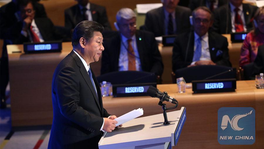 XHNews's tweet photo. Tens of billions of aids, 8000 peacekeepers, CO2 emission reduction...Figures in #XiUSAVisit http://t.co/TNPZLRn6uf http://t.co/LJJTraY1Mi