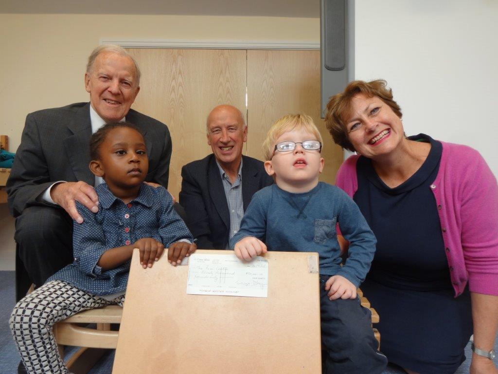 VisionCharity's tweet image. Donating £100,000 to the @thepacecentre Stoke Mandeville to support its new Centre for children with Cerebral Palsy