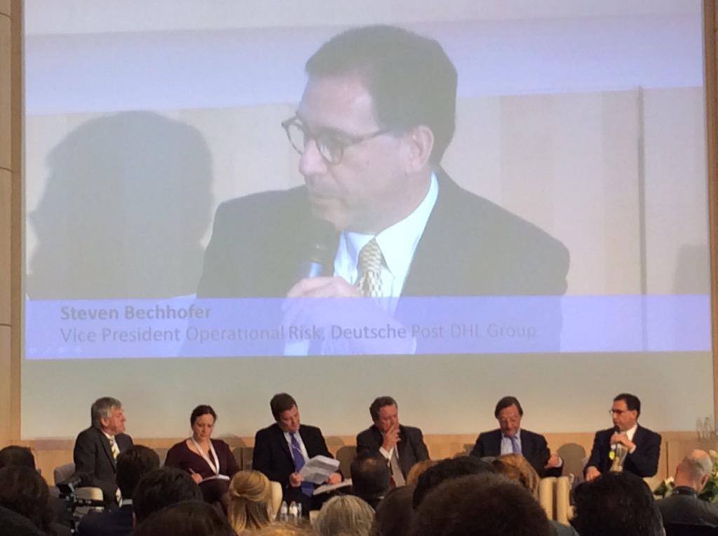 transportforum's tweet photo. Steven Bechhofer, @DHLGlobal "important to have a leadership that stands for #safety and safety #policies". #etf2015 http://t.co/Zh3tDOdSVR