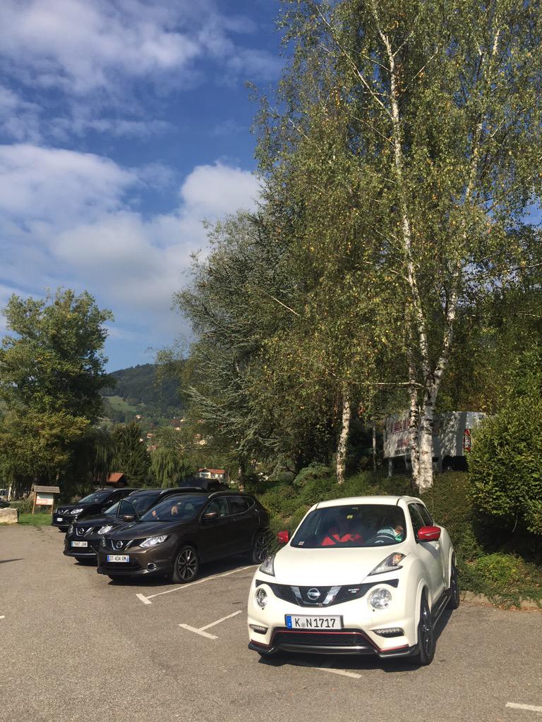 Automening's tweet image. Vandaag op 't menu: Nissan Qashqai, X-trail en Juke met 1.6 DIG-T motor (163 pk). Smullen maar!