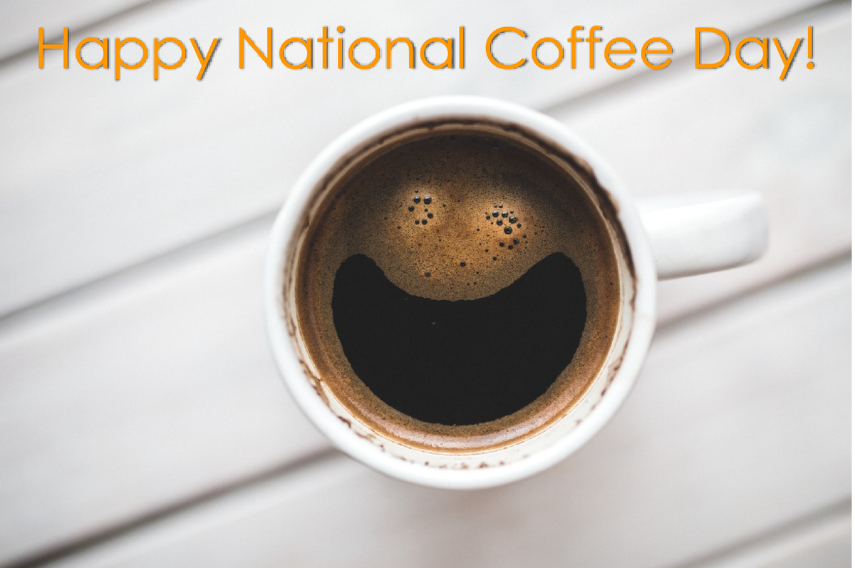 NrbyMobile's tweet photo. It's #NationalCoffeeDay! This cup of coffee looks just as happy as we are about it! #nrby #CoffeeAddict http://t.co/jLnSJhnzyg