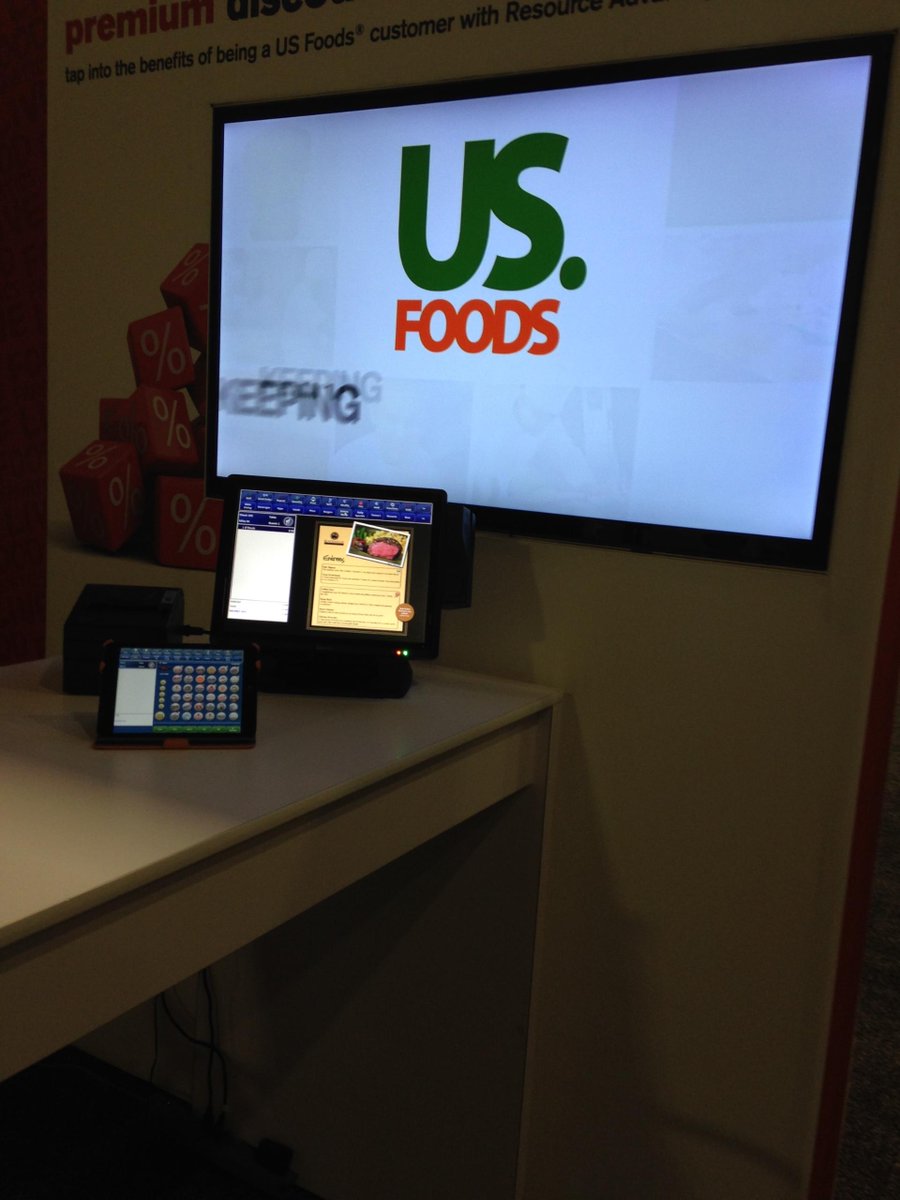 DPMPOS's tweet image. Many thanks to @USFoods, had a great time at the show!!!
