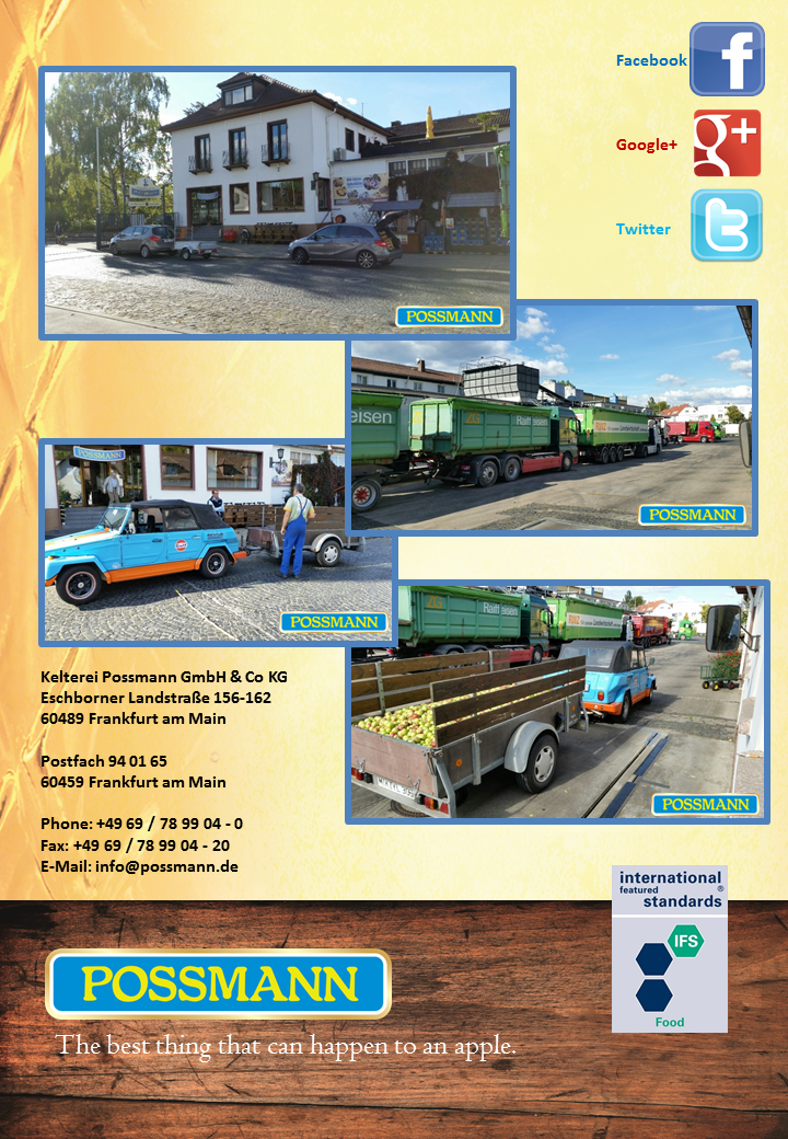 Possmann1881's tweet photo. Apfelannahme täglich von 07:30 - 15:30 Uhr und auch am Samstag von 14:30 - 17:00 Uhr. Vielen Dank ! http://t.co/IhrL161diC
