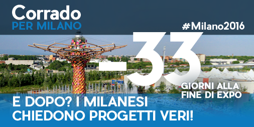 corradopassera's tweet photo. Licenziamento advisor del #dopoExpo è putroppo ennesima riprova che su futuro dell’area ci si muove alla cieca! http://t.co/zKyOKWzxrk