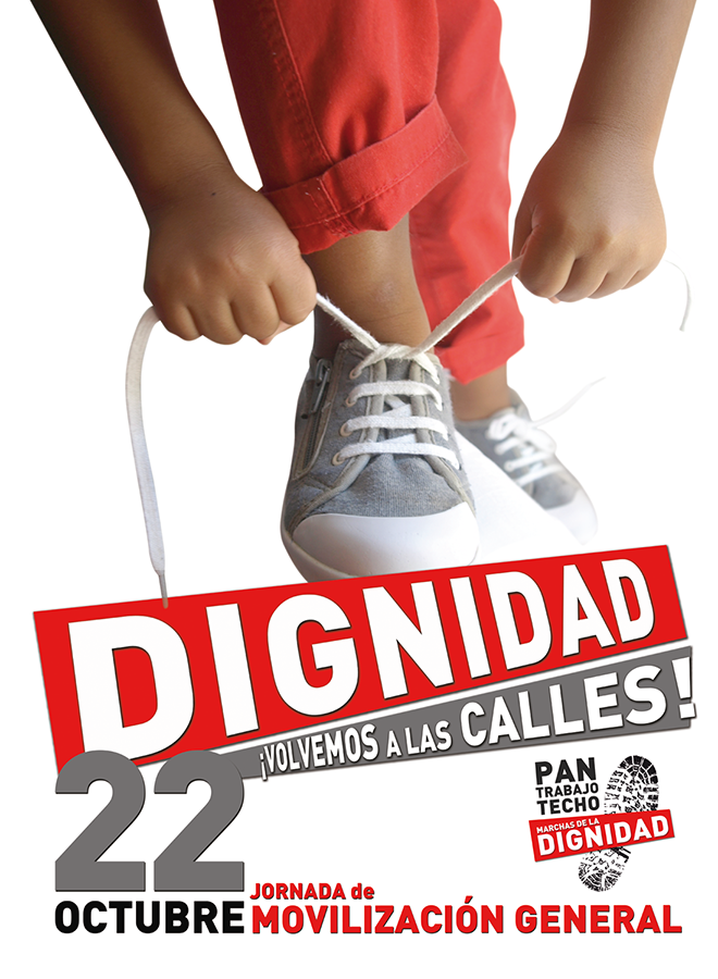 MadridMarchas22's tweet photo. #VolvemosALaCalle22O para llenar las calles de lucha por PAN, TRABAJO, TECHO, DIGNIDAD
https://t.co/JnANZoRj0t http://t.co/5kzWwbpN7r