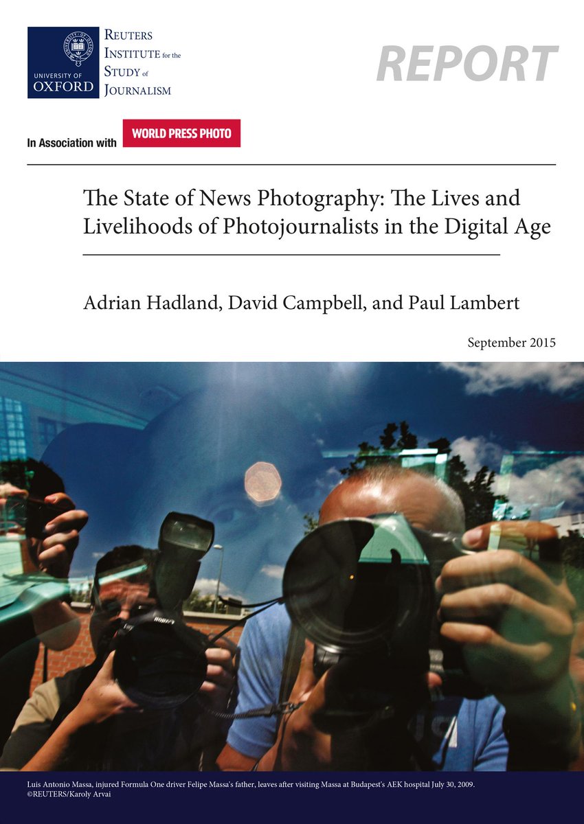 WorldPressPhoto's tweet photo. What is #stateofnewsphoto? 1,556 photographers surveyed by @worldpressphoto @risj_oxford: http://t.co/Ab0GbWqRyf http://t.co/ySozHlqWCq