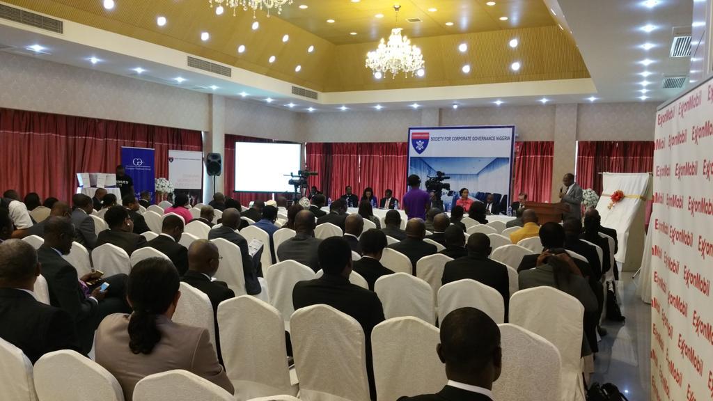 FirstBankngr's tweet photo. Cross section of participants at the Annual conference on Corporate Governance. #CGC2015 http://t.co/4g8pimTttm