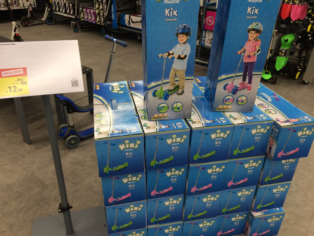 What's happening? <a href="/DecathlonWands/">Decathlon Wandsworth</a> have an amazing in-store offer on kids scooters - just £12!!! Wow that's a bargain!
