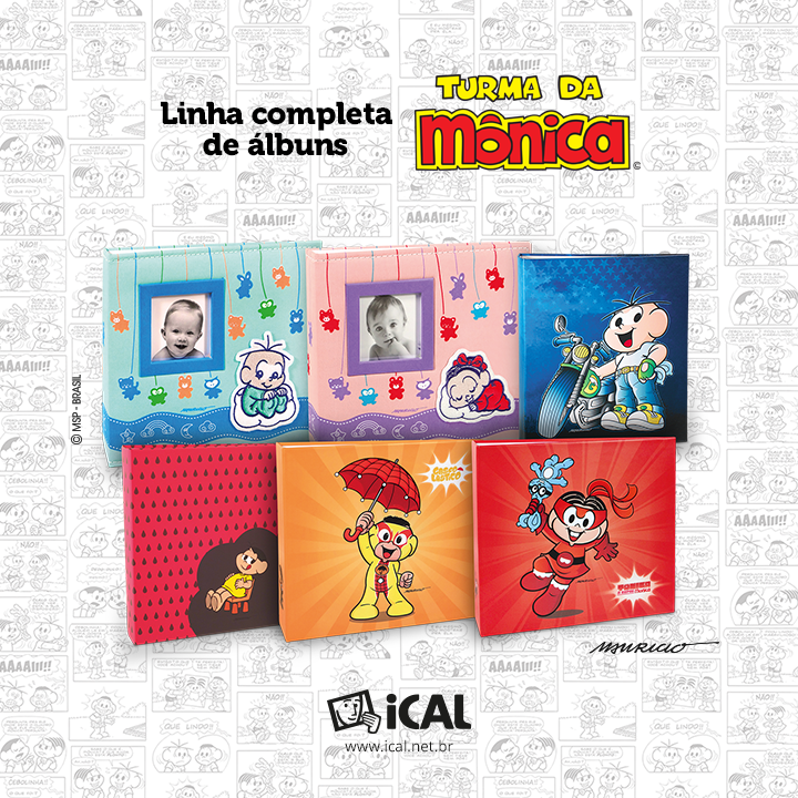 icalsc's tweet image. Linha completa de álbuns Turma da Mônica: ical.net.br/turma-da-monic…