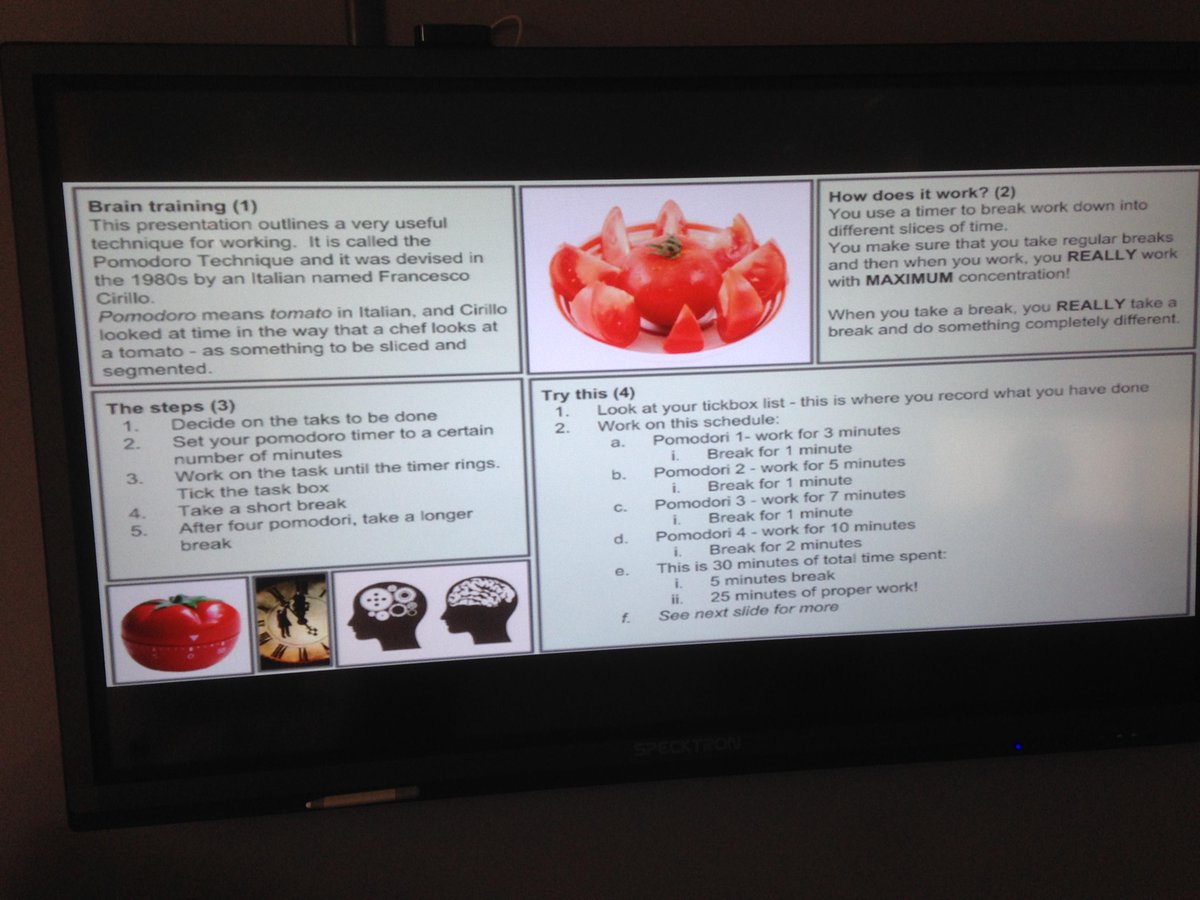 BIS_ADComputing's tweet image. Year 10 @bis_ad students learning the #pomodoro technique today #braintraining #timeslicing