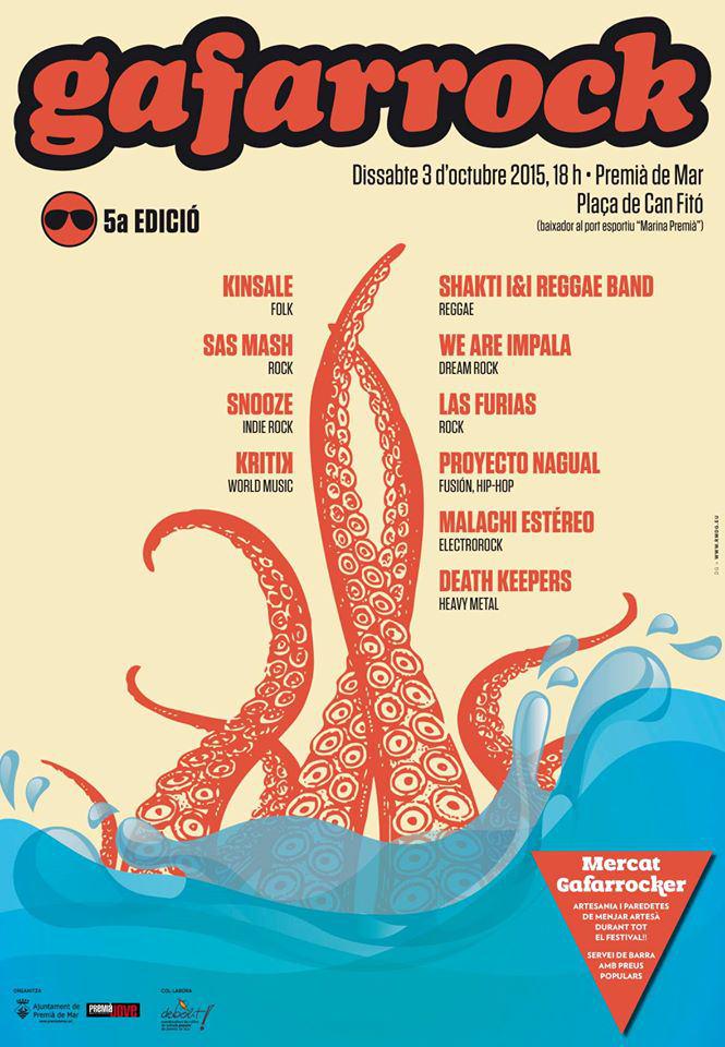 Torna el <a href="/gafarrock/">Festival Gafarrock</a> , un aparador de rock i un espai per rodar-se #premiademar premianoticies.wordpress.com/2015/09/29/tor…