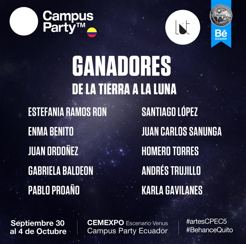 behanceQUITO's tweet photo. GANADORES DE ENTRADAS
Campus Party - Ecuador
¡¡¡GRACIAS A TODOS POR PARTICIPAR!!!
#BehanceQuito #artesCPEC5 http://t.co/nJjlODNTCg