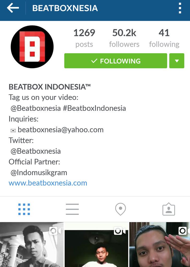 50K FOLLOWERS ON INSTAGRAM!! GOKIL!
Kalian yg bikin <a href="/Beatboxnesia/">Beatbox Indonesia™</a> jd yg TERBAIK di Indonesia!