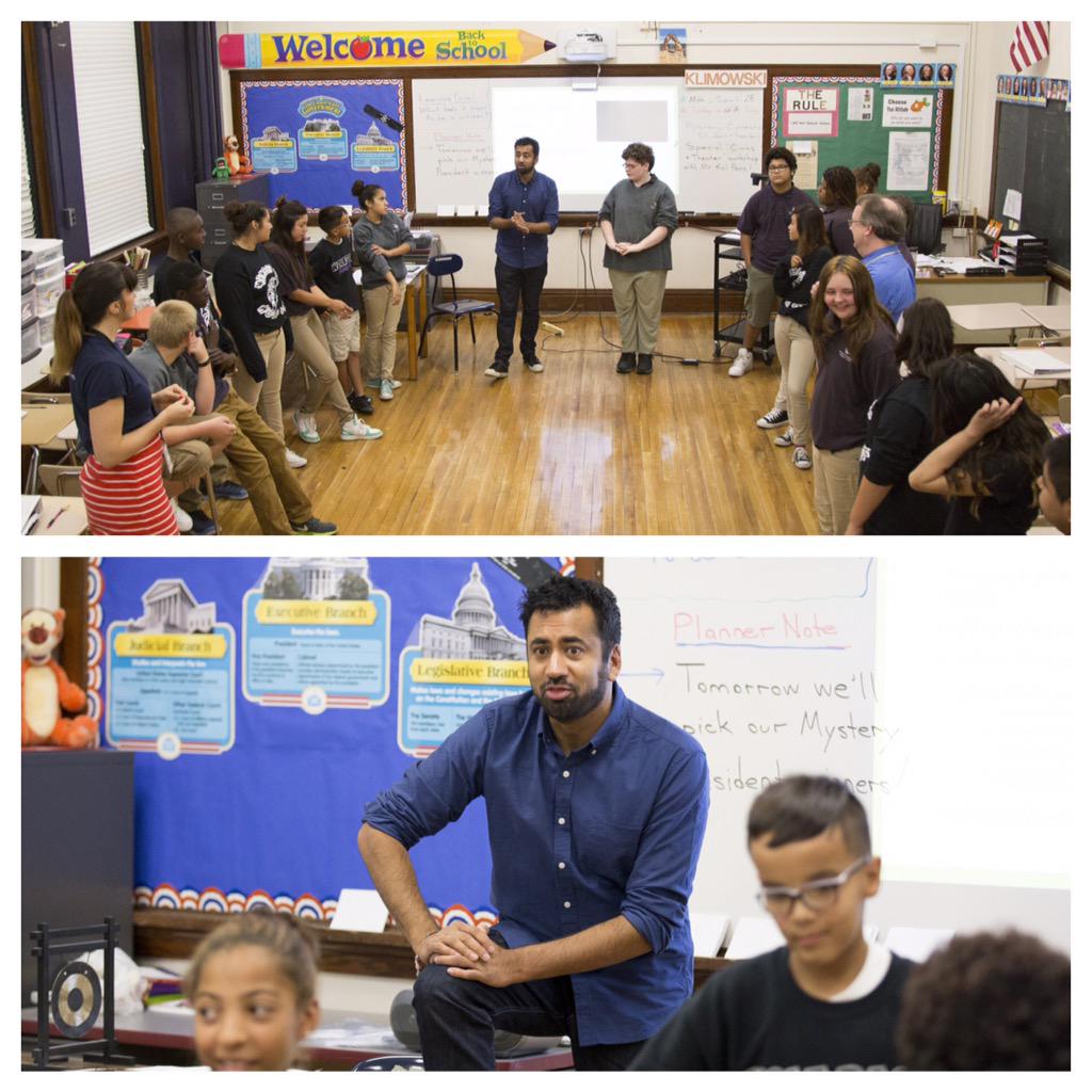 kalpenn's tweet photo. Gooood Morning! Pumped for Day 2 with my awesome students at #HardingMiddleSchool!  @DMschools @TurnaroundArts http://t.co/KHqibh9OpY
