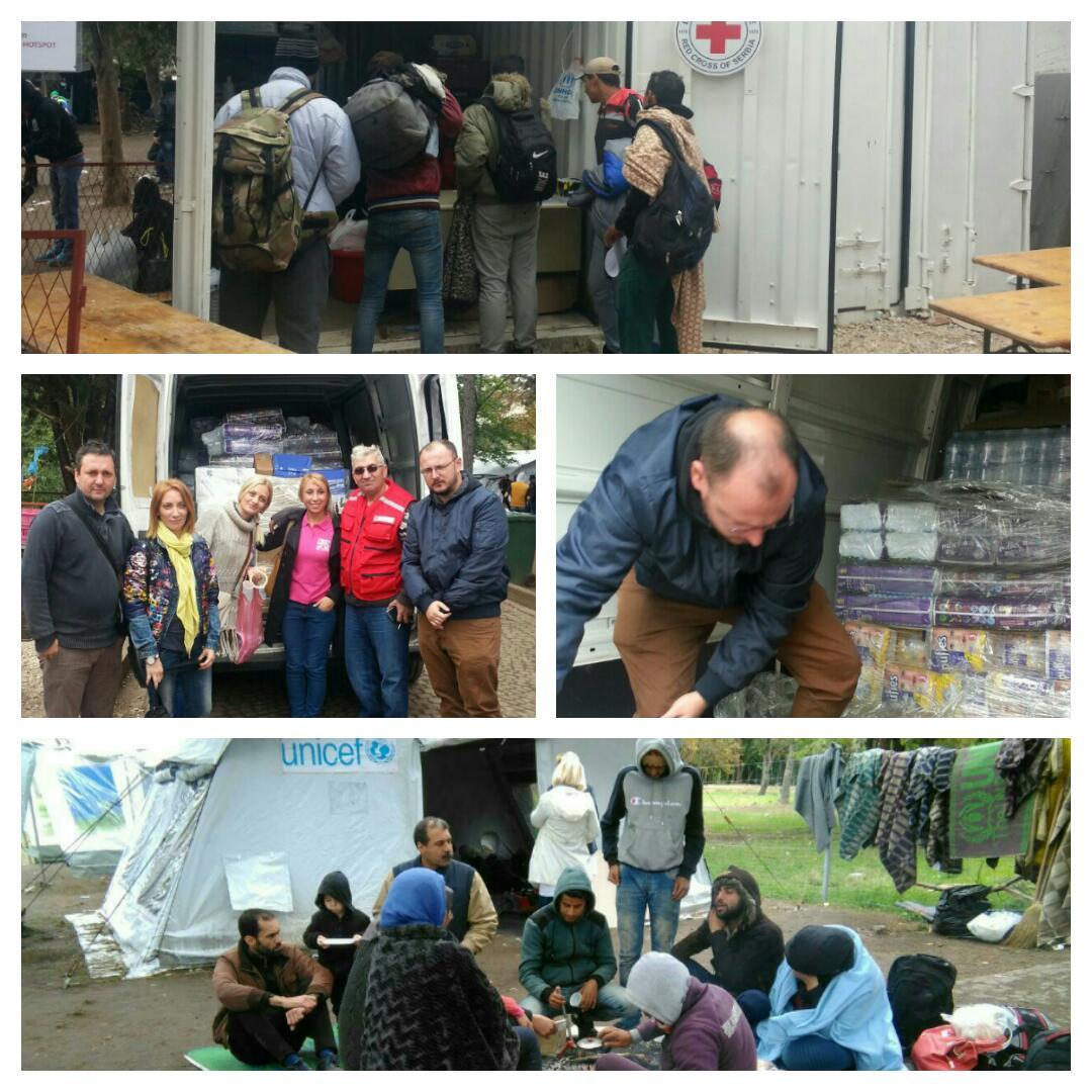 DeltaFondacija's tweet photo. Pomoc #DeltaDMD stigla je u Presevo. Sredstva za higijenu preko su potrebna migrantima koji prolaze kroz nasu zemlju. http://t.co/YcuuLwWpj6