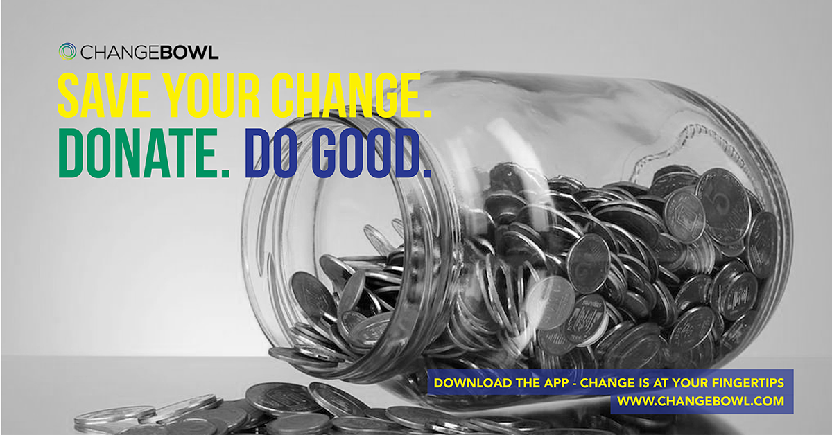 ChangeBowl's tweet photo. We are launching soon! Your change can help make change for others. #tech #philanthropy #change #technology http://t.co/5f1OeXGF5D