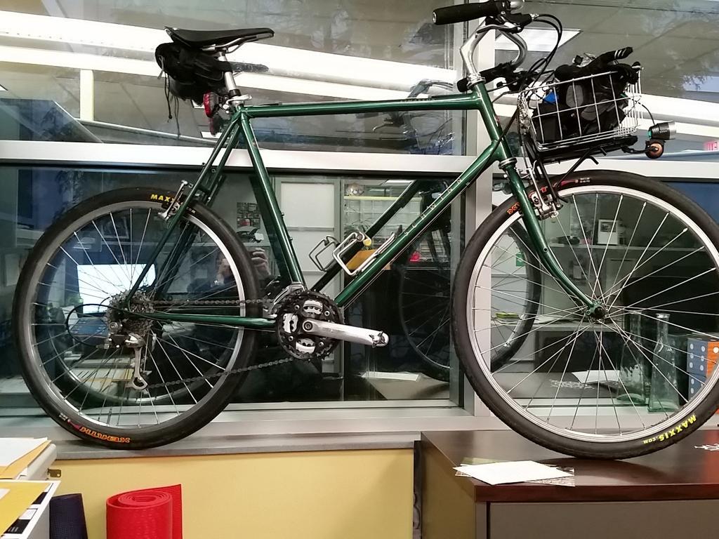 HulsJason's tweet image. Thankful to work close enough to commute by bike.  Makes an amazing difference in my day!!