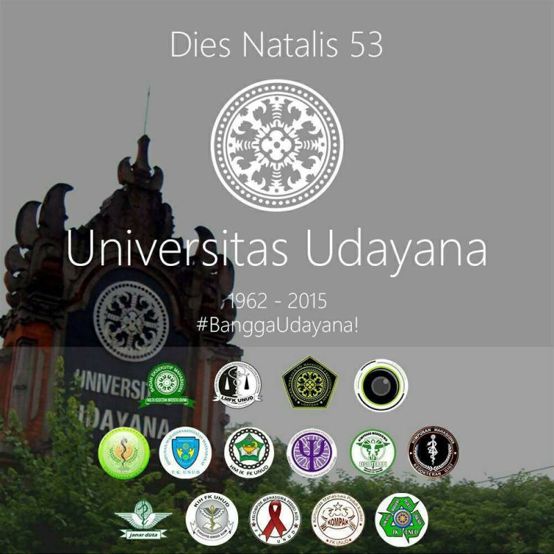 bpmfkunud's tweet photo. Kami segenap keluarga besar Fakultas Kedokteran Unud mengucapkan Selamat Dies Natalis Universitas Udayana ke-53 🎉🎉🎉 http://t.co/HC4HnxiN2m