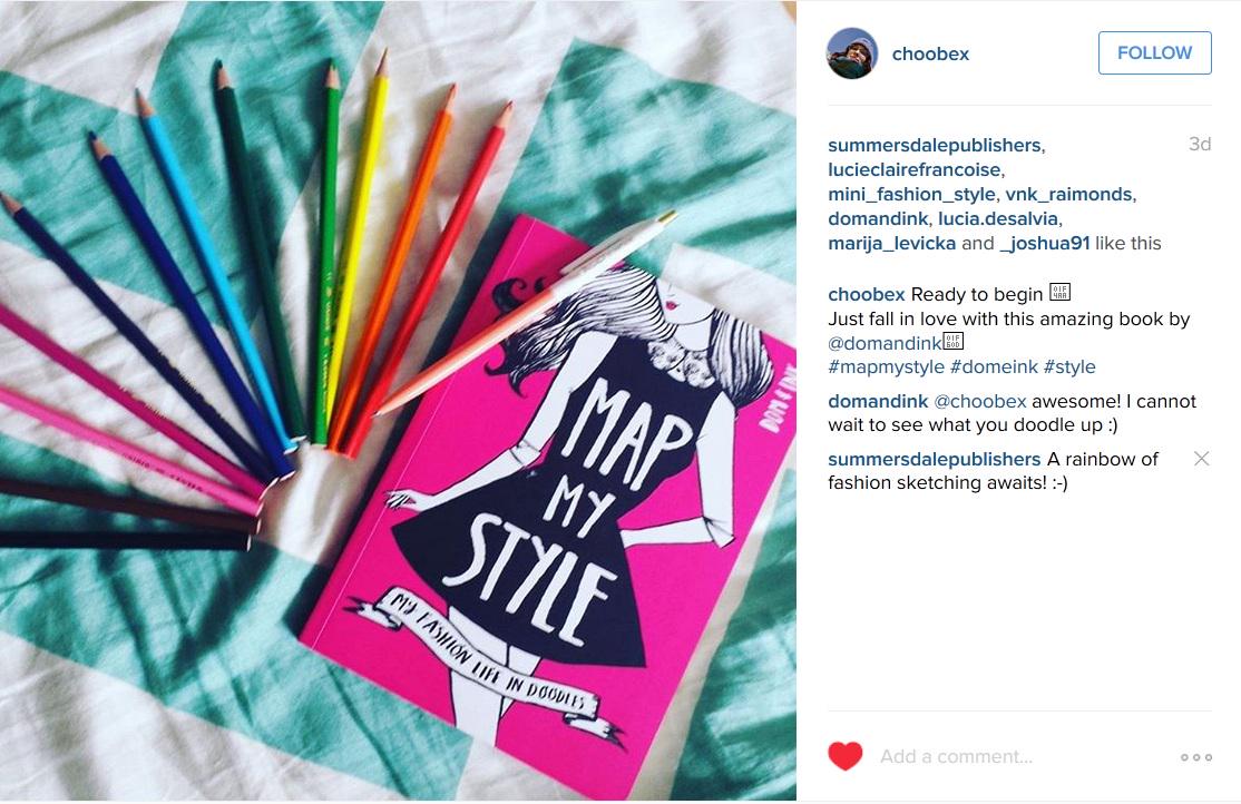 HuckAndPucker's tweet photo. Loving this gorgeous Instagram pic of #MapMyStyle by @Choobespace! http://t.co/q6txNyFHgX @Dom_and_Ink http://t.co/xbn6BHqiay