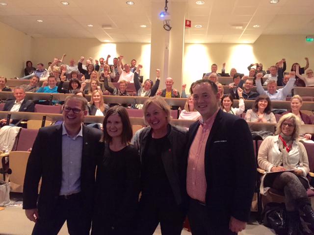 God stemning på Fagdag HR og ledelse hos <a href="/MadsenBrekke/">Madsen og Brekke</a>! #tillit #HR #ledelse