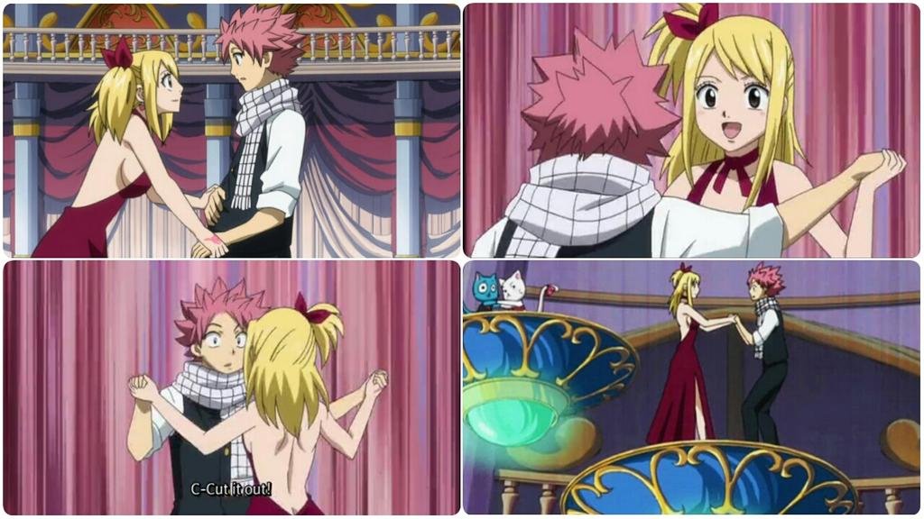 Fairy Tail Natsu And Lucy Dancing