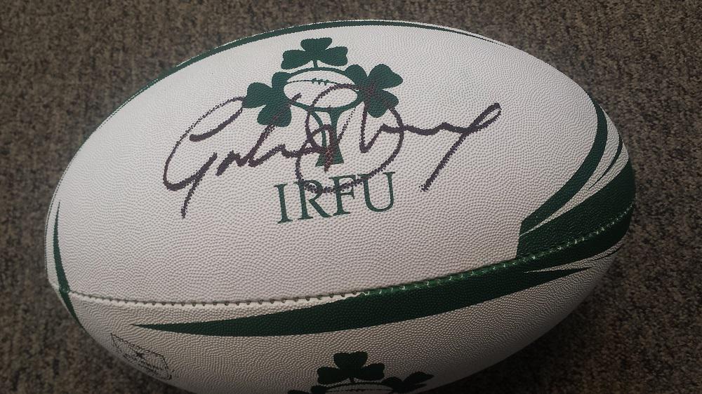 Want to win a rugby ball signed by <a href="/GordonWDarcy/">Gordon D'Arcy</a>? Visit facebook.com/LayaHealthcare to find out how #PassIton #ad