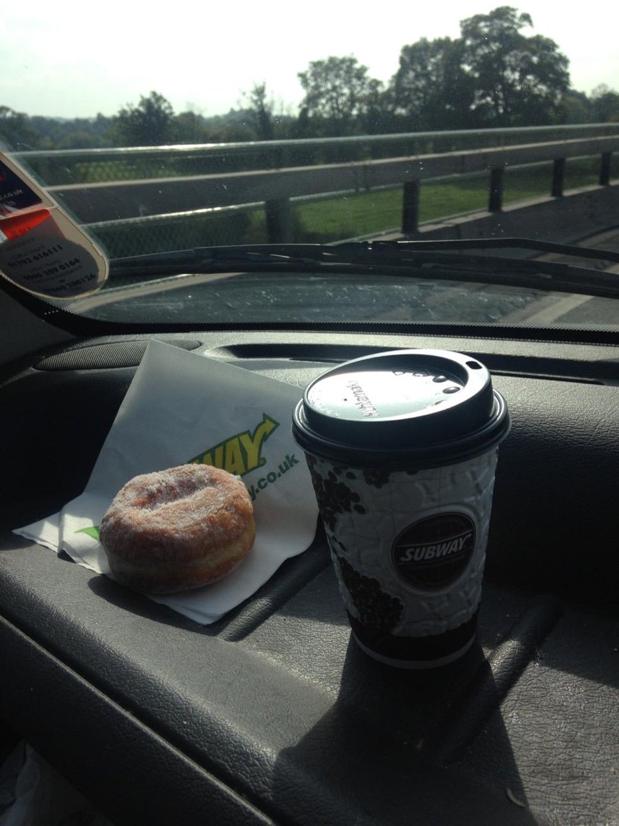 Claptwa's tweet photo. Can't go wrong #coffe&amp;donut http://t.co/AzI0lU8R8w