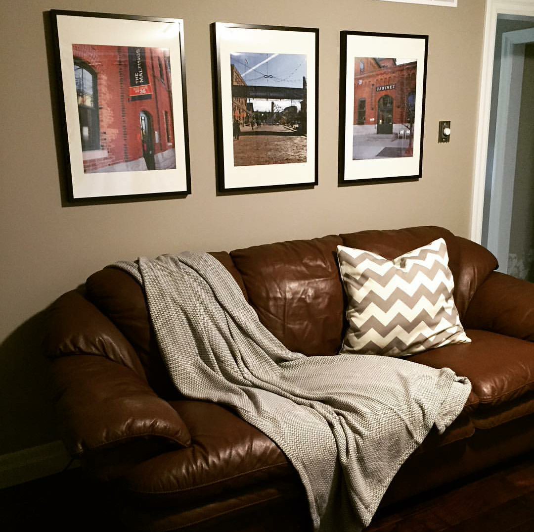 Posterjack's tweet image. .@fitgirlhacks wasn’t satisfied with just one room decorated with #GalleryFrames, so she did her #den too!