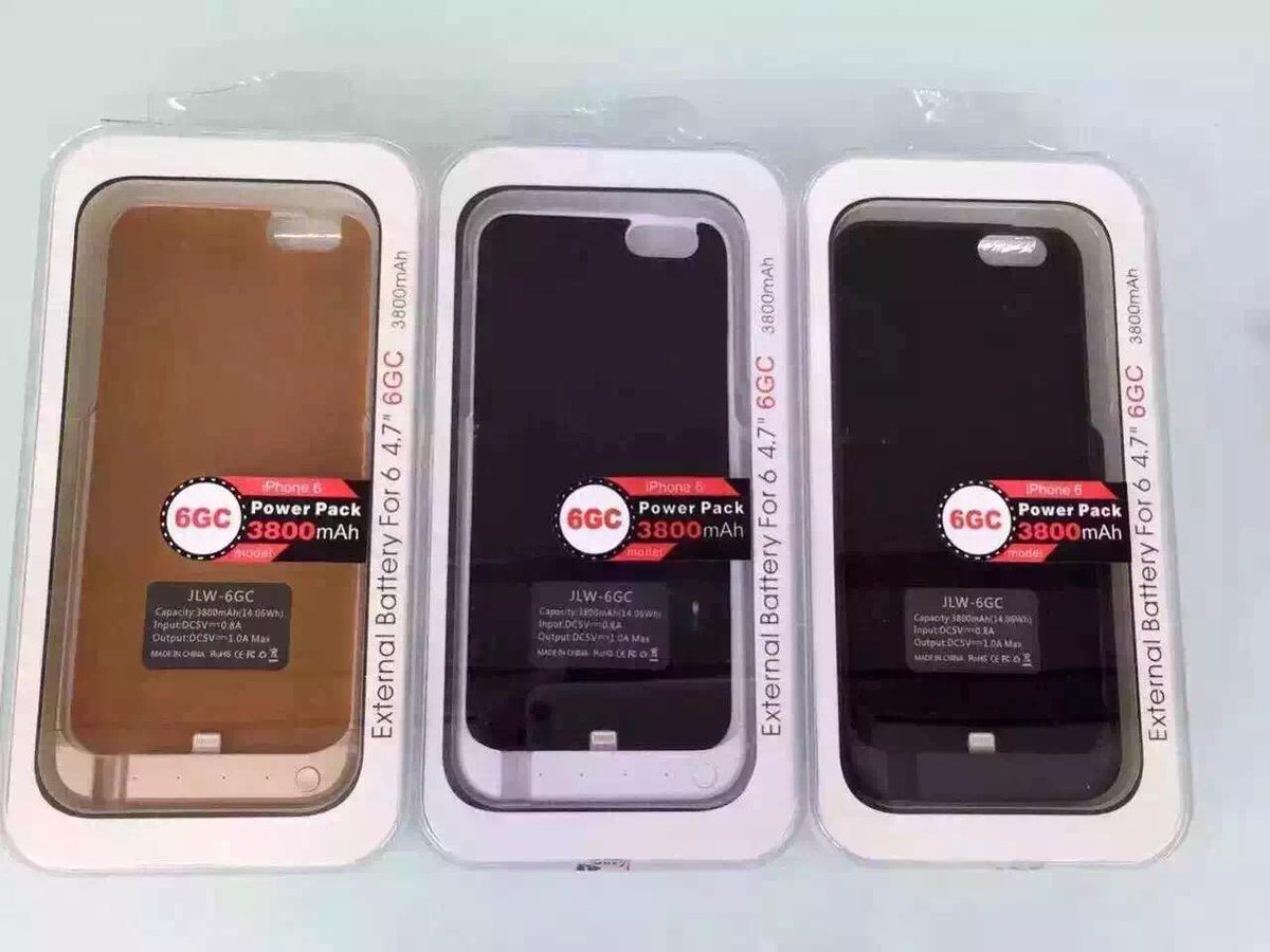 HiTeksource's tweet image. iPhone 6S / 6+ S Battery Case
