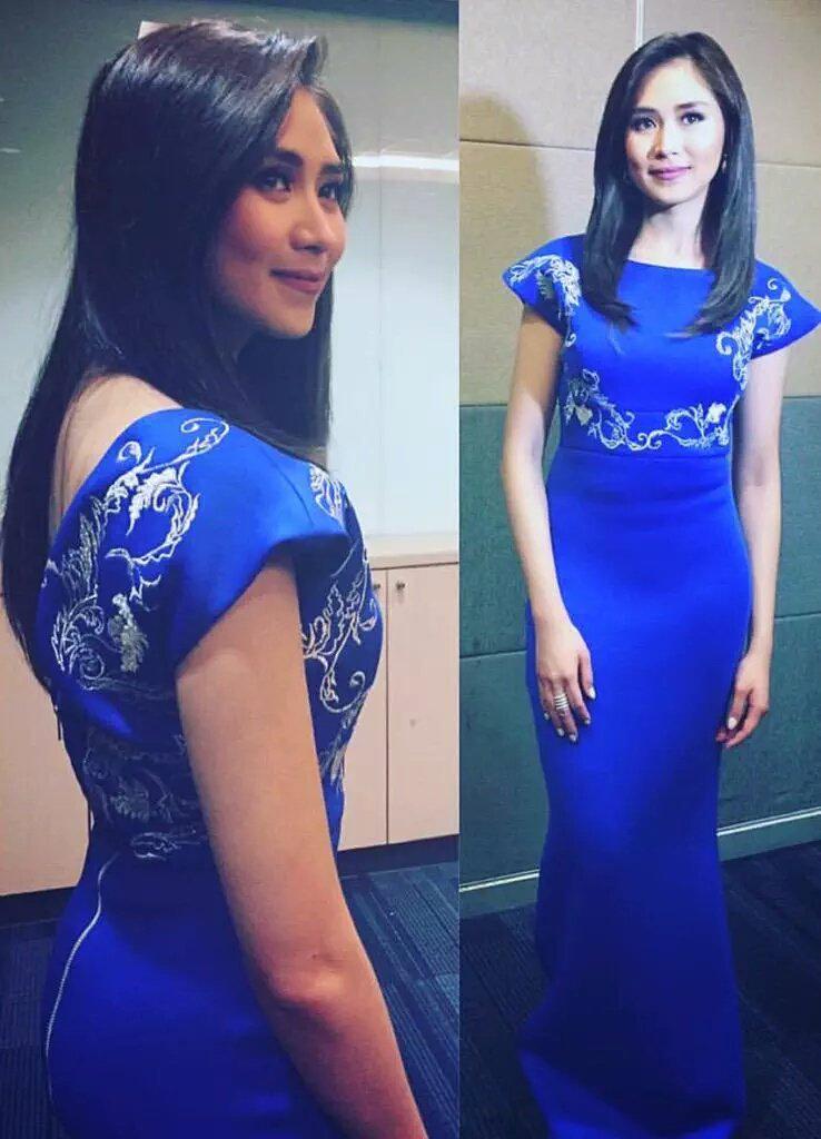 TweetNiSarahG's tweet photo. Another event. Ingat Popsters. #SarahGFromTheTop 💙💋💙 http://t.co/twP5o8fblZ