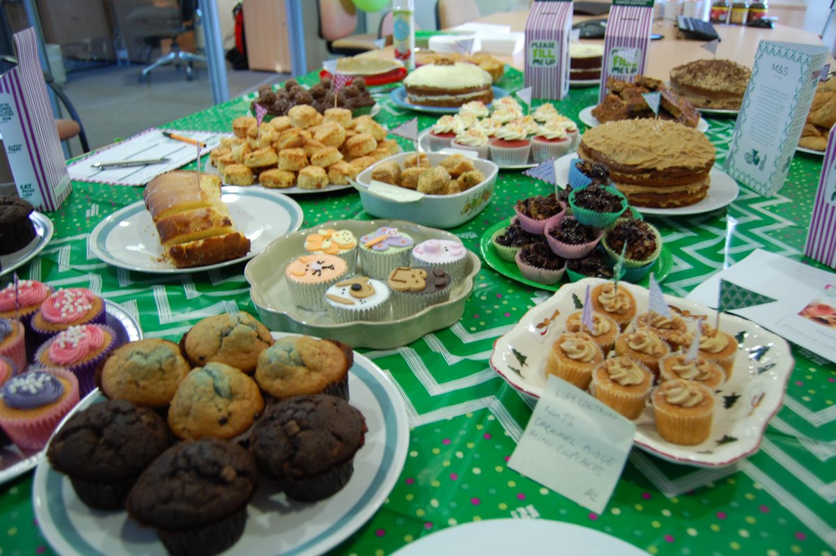 cdgcars's tweet photo. Today we've been enjoying plenty lots of cake whilst raising money for @macmillancancer  #coffeemorning #cake http://t.co/0AYSvT2QNA