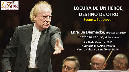 Locura de un héroe, destino de otro
#Strauss #Beethoven
#Diemecke #OSIPN
Oct8-10
#FelizMartes
classicsmexico.blogspot.mx/2014/01/osipn.…