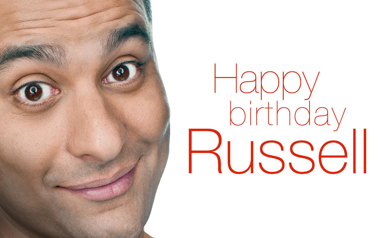 Happy 45th birthday Russell Peters     