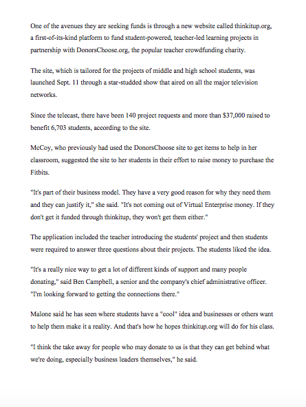 VEVitality's tweet photo. The Knoxville News Sentinel visited our company on September 18, 2015. Here is our article that was in the newspaper. http://t.co/JBln4MSmLf