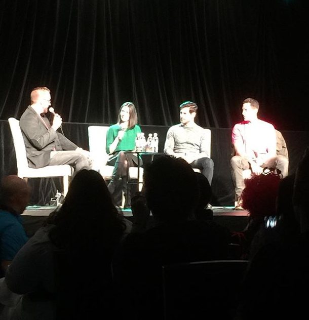 PiliTF's tweet photo. Via silentsurfer74 #GrimmPanel Sunday at #EdmontonExpo http://t.co/ShwV9ctQJ6