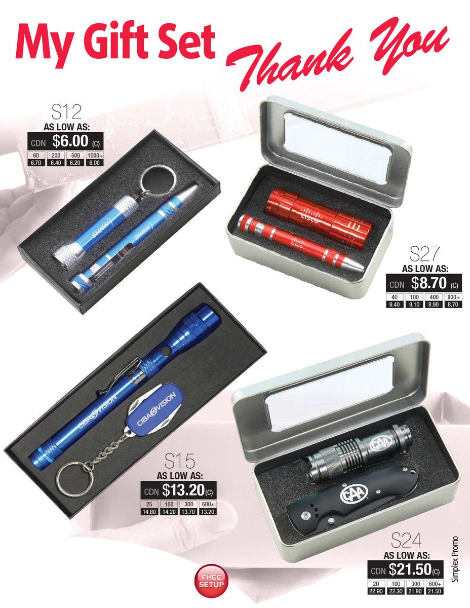 SimplexPromo's tweet image. Get a head start on your holiday gifts this year with the Simplex Gift set Collection. simplexpromo.com/index.php?rout…