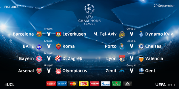 Champions League 2022/23 group stage fixtures and where to watch the games